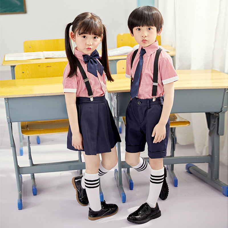 十一儿童礼服男女童表演背带裤套装幼儿园毕业小学生大合唱演出服
