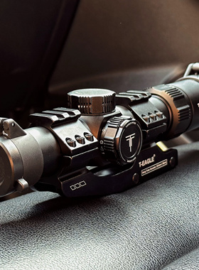 薄壁EOX1.2-6高清抗震6倍速瞄十字变倍模型摆件户外红绿双光弹弓