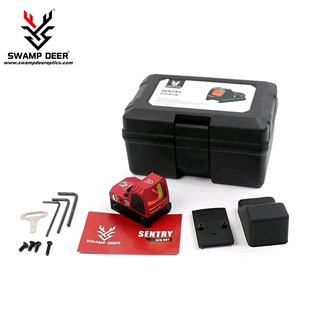 沼泽鹿哨兵红点全息瞄准器望远寻物镜高透光胶合镜片高清弹弓玩具