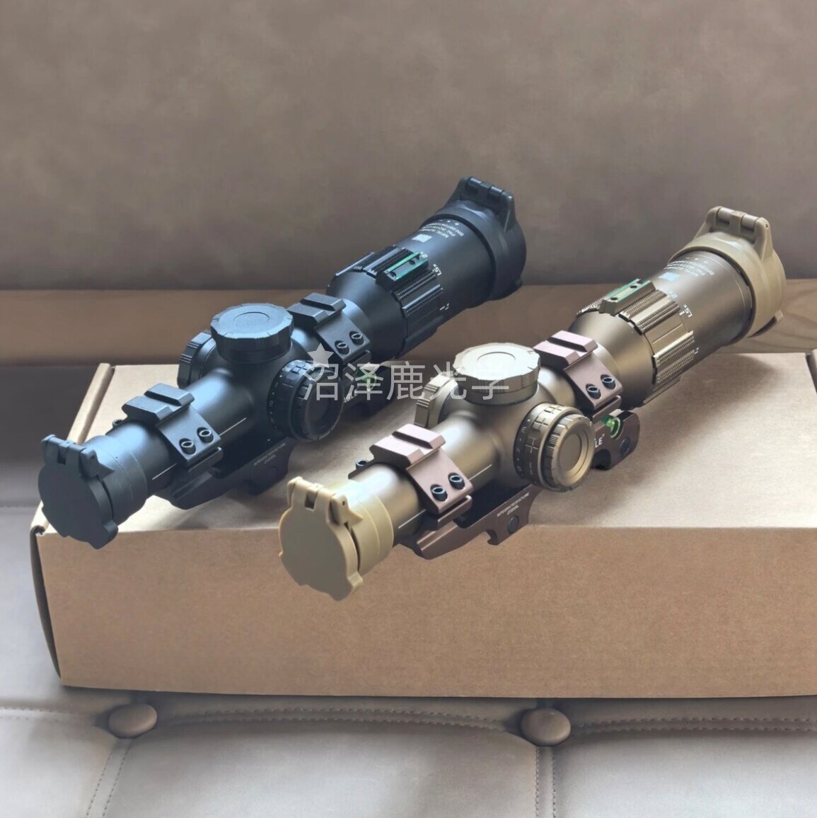 光学速瞄1-6倍十字镜瞄准高清抗震望远模型器材挂墙弹弓玩具备件