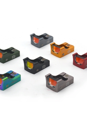 全金属M2全息TMR无边框镜20mm高清红点RMR底板模型弹弓玩具器