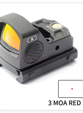 全金属全息镜瞄i准器运动感应功能高清虹膜rmr红点底板弹弓可归零