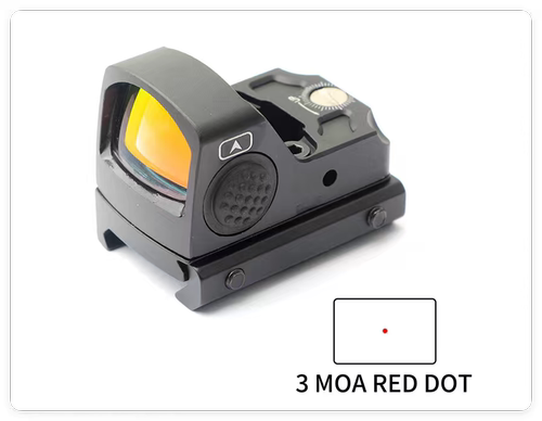 全金属全息镜瞄i准器运动感应功能高清虹膜rmr红点底板弹弓可归零