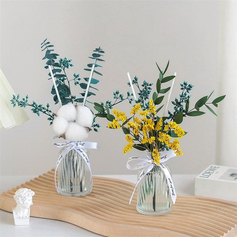 速发干空无火香薰风精花油艺摆件家用室内卧室留香花气清新剂,家居饰品,香薰摆件,淘宝优惠券,粉丝福利购,淘宝优惠卷