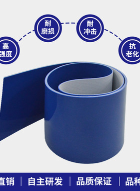 速发工VC输送带绿色轻型平面流水线同业运输爬坡P步传动带