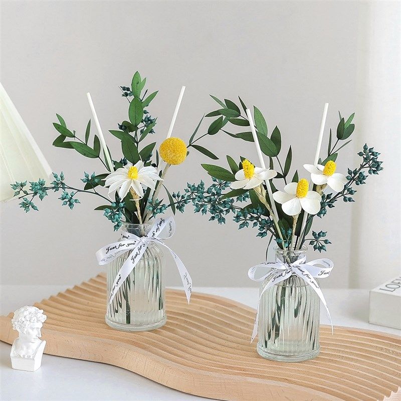 速发干花花艺薰香精油摆件花束客空家用室内卫生间厅气清新剂卧室,家居饰品,香薰摆件,淘宝优惠券,粉丝福利购,淘宝优惠卷