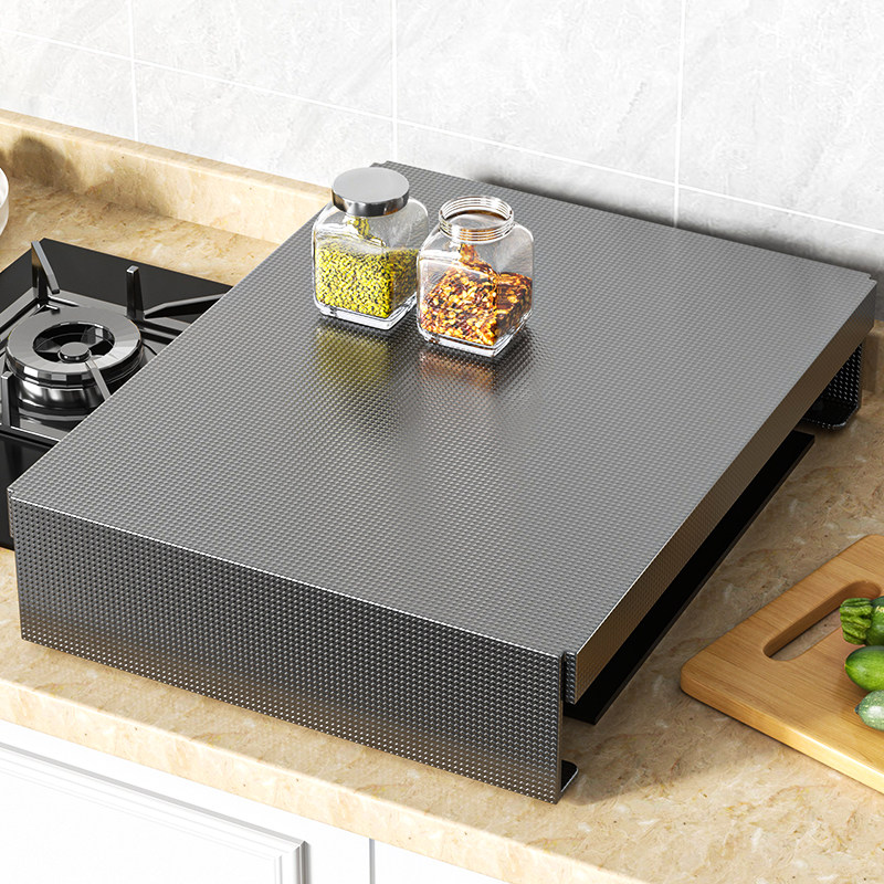 燃气灶盖板罩厨房置物架煤气灶台底座架电磁炉加高支架台面遮挡板