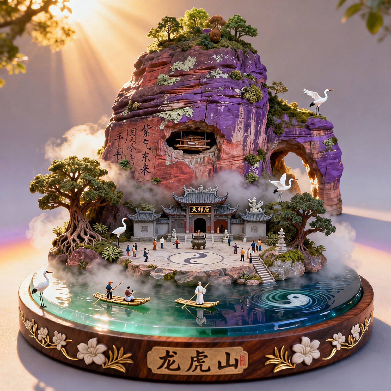 江西鹰潭龙虎山旅游纪念品冰箱贴