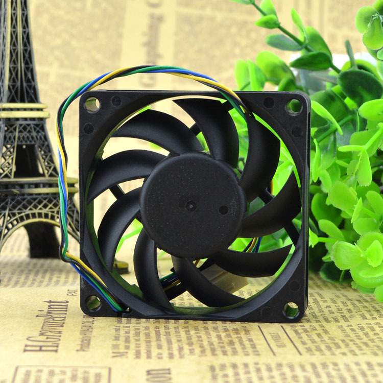 千红 CHA7012EBS-OA-P 7CM 7015 12V 0.50A 4线 CPU散热风扇