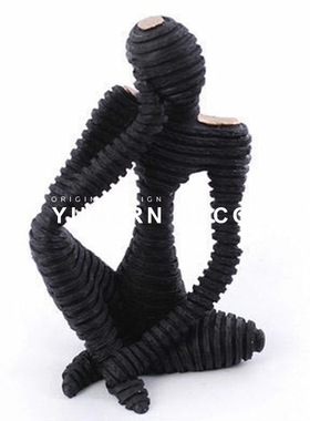 速发风格品象人物雕塑摆设软装饰抽家居创意艺术家居摆厅客件