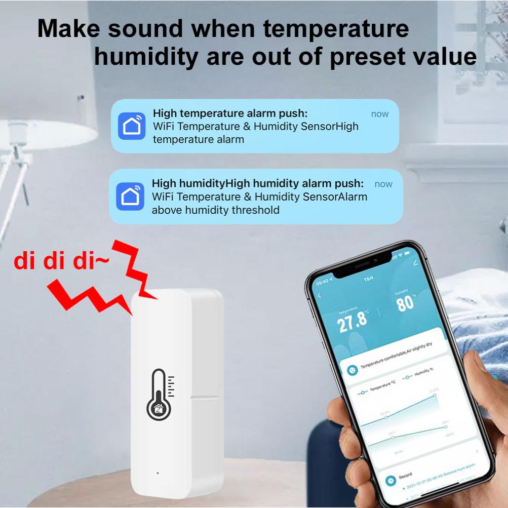 涂鸦智能家居zigbee温度湿度感应器传感器智能电子家用无线温度计