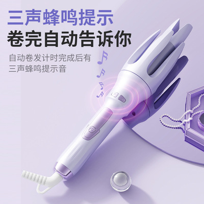 全自动卷发棒懒人不伤发电动旋转大波浪宿舍持久定型32mm大卷