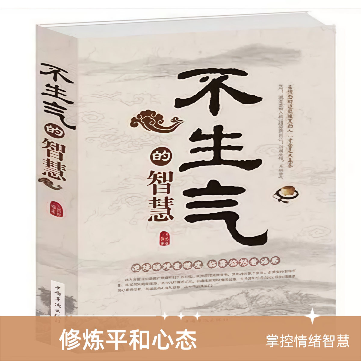 不生气的智慧 心理学培养气质文化修养提升情绪沟通技巧为人处世