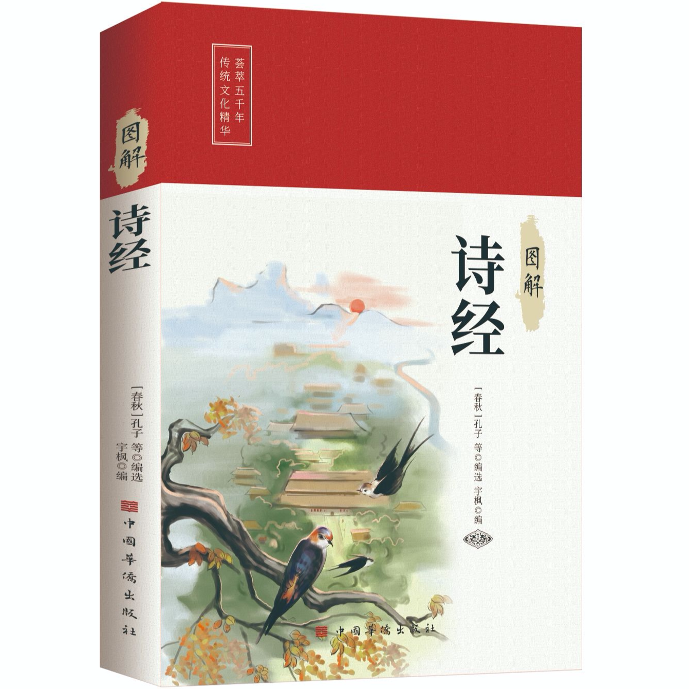 图解诗经 中华经典智慧的启蒙书籍青少年成人通读经典文化读物书