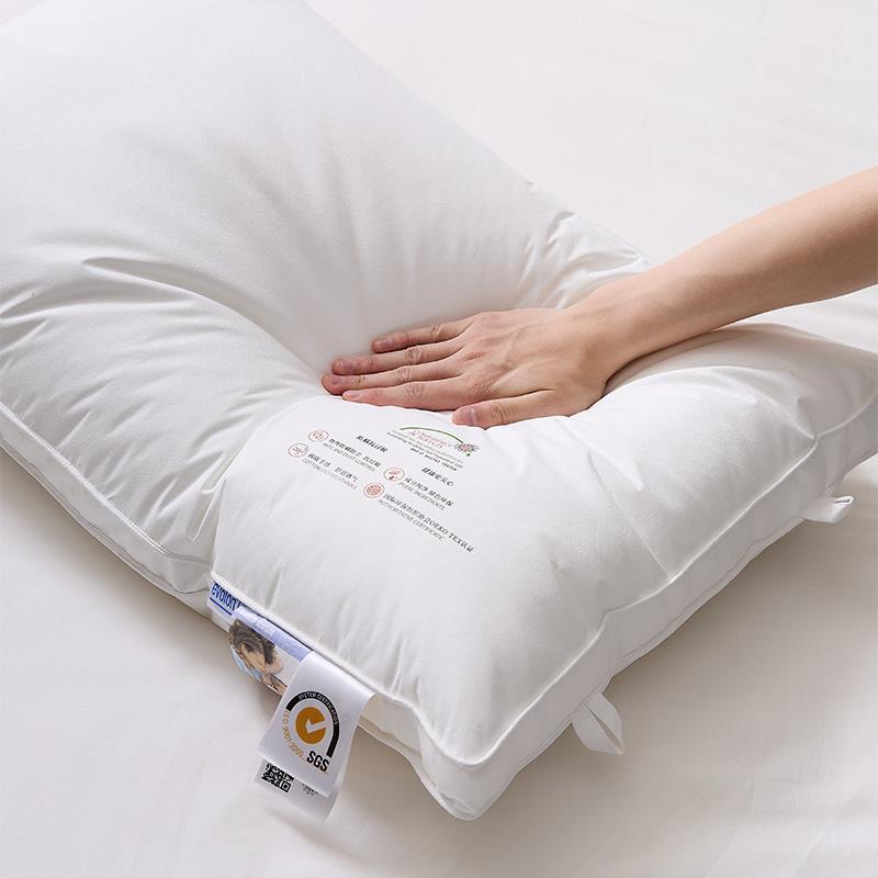 A类依沃珑枕头枕芯 儿童30x50大人家用学生宿舍护颈椎防螨记忆枕