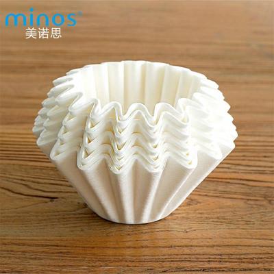 美诺思minos 蛋糕型咖啡滤纸手冲滴漏咖啡过滤纸手冲咖啡蛋糕滤纸