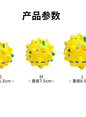 新款宠物玩具球ETPU爆米花玩具耐咬狗狗磨牙洁齿高弹狗狗玩具球