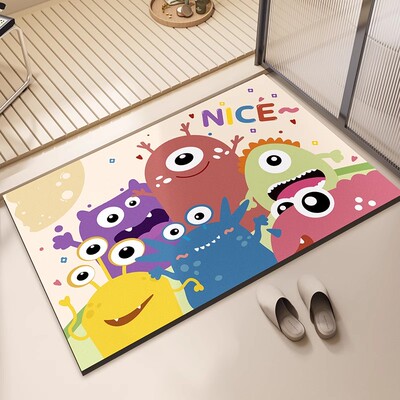 浴室地垫硅藻泥吸水速干脚垫洗手间门口垫防滑防摔入户卫浴卫生间