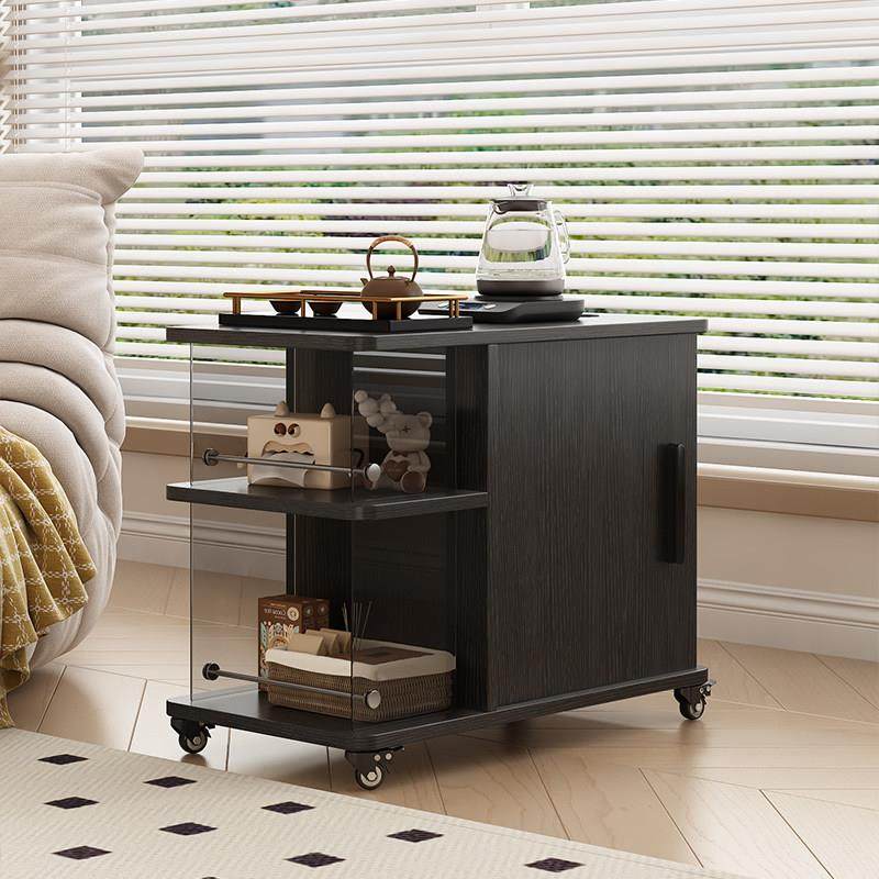 可移动边几茶水柜带轮客厅沙发侧边几小推车实木小茶几迷你茶水柜,住宅家具,可移动边柜,淘宝优惠券,粉丝福利购,淘宝优惠卷