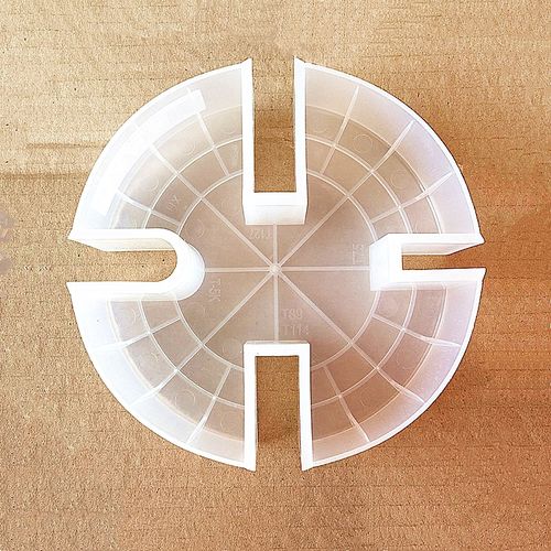 电梯配件导轨接油盒装置5K8K13K18K塑料圆形油杯接油盘