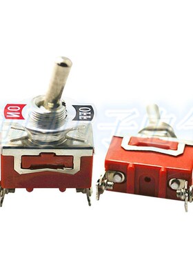 1021 钮子开关 摇臂摇杆拨动 开关 15A 250V 2脚 2档 12MM安装孔