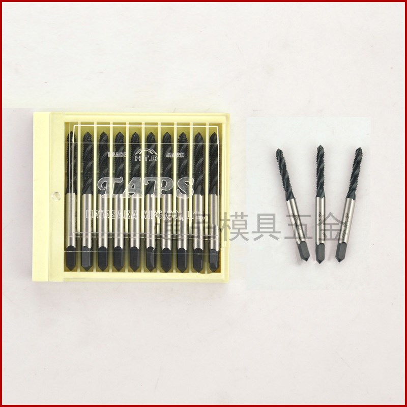 日本富士HTD机用螺旋丝攻 丝锥M2.5 M3 M4 M5 M6 M8 M10 M12