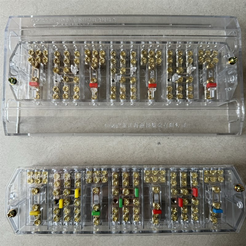 海燕FJ6/PJ1型透明白色三相四线电能计量联合电表箱接线盒DFY1B铜