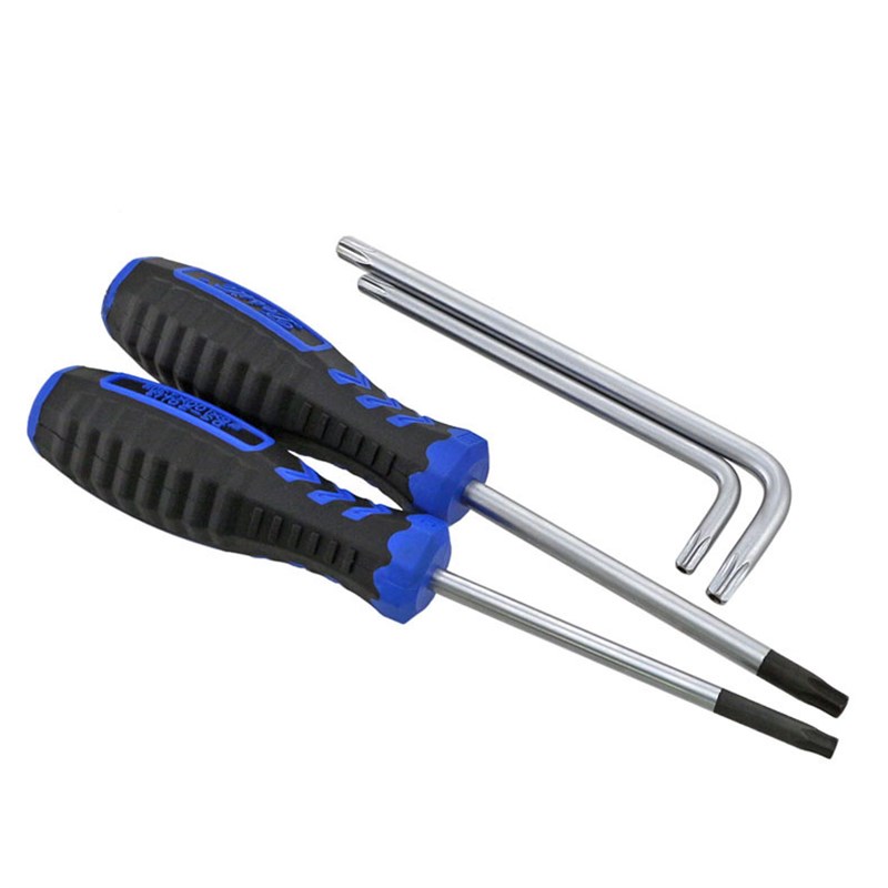 T10/T20/T25/T30/T40防盗螺丝用梅花螺丝刀内六角螺丝批带孔星型