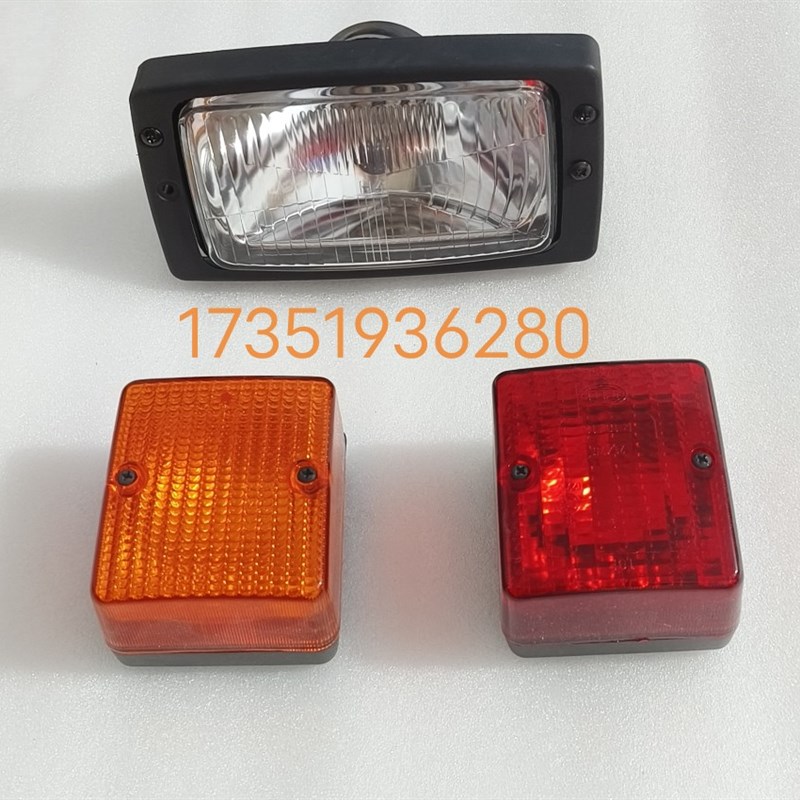 悍马HD128 138 130 120压路机车前大灯 工作灯 转向灯 刹车灯配件