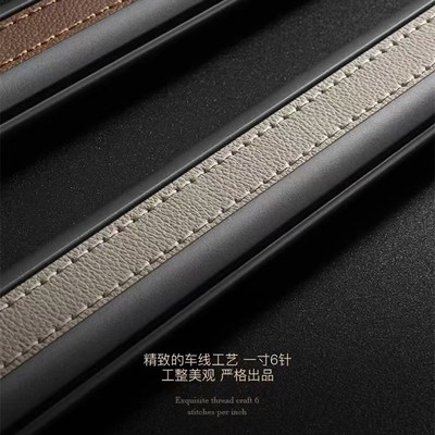 圣戈蒂姆衣柜挂衣杆皮革加厚w防滑静音衣架衣柜横杆衣橱衣柜衣通