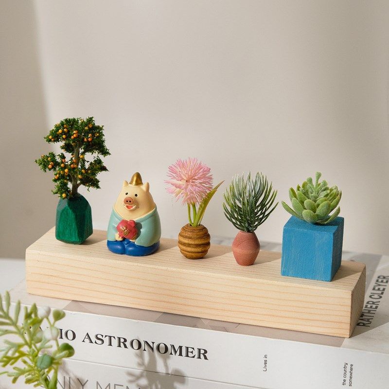 治愈系创意桌面氛围感客厅玄关仿真绿植I摆件书柜办公室家居装饰,家居饰品,桌面摆件,淘宝优惠券,粉丝福利购,淘宝优惠卷