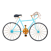 复古铁艺自行车壁饰酒p吧咖啡厅餐厅创意墙上装 饰品墙面壁挂挂件