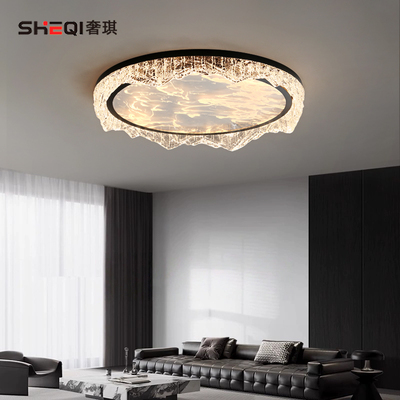 卧室吸顶灯现代轻奢主卧灯2025新款奶油风创意温馨护眼儿童书房灯