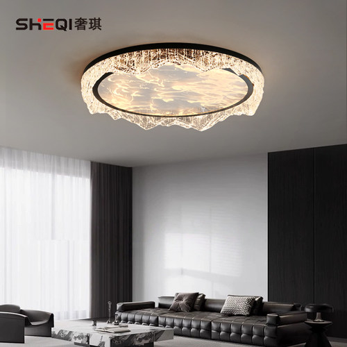 卧室吸顶灯现代轻奢主卧灯2025新款奶油风创意温馨护眼儿童书房灯