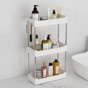 八恒卫生间洗漱台台面置物架洗手间收纳架厨房零食化妆品洗脸池