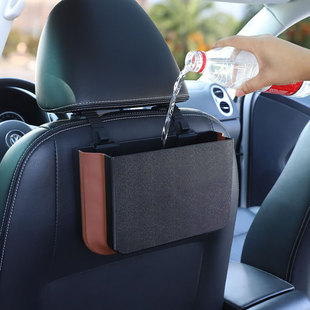 奔驰c260l/e300l汽车内用品glc260l内饰储物收纳可折叠车载垃圾桶