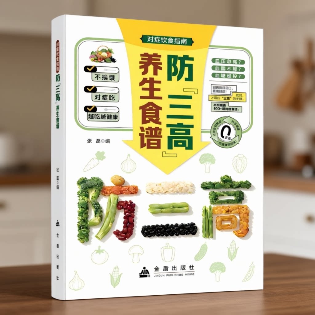 防三高养生食谱 血压血脂血糖对症饮食指南 中老年健康食疗菜谱