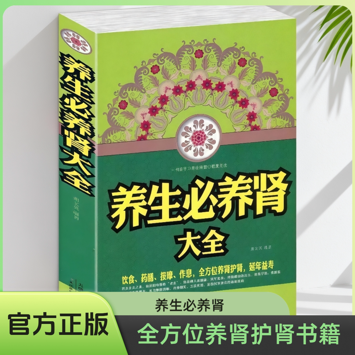 养生必养肾大全 医学养生调理药膳食谱养肾食疗与按摩知识读物