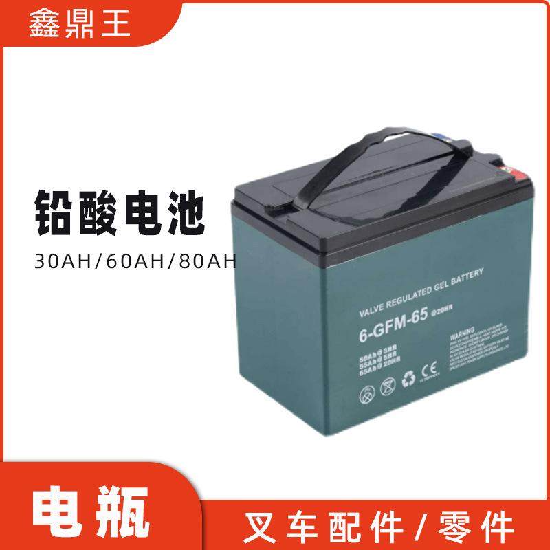 电动叉车电瓶中力合力小金刚原装电池30A65A85A铅酸电池