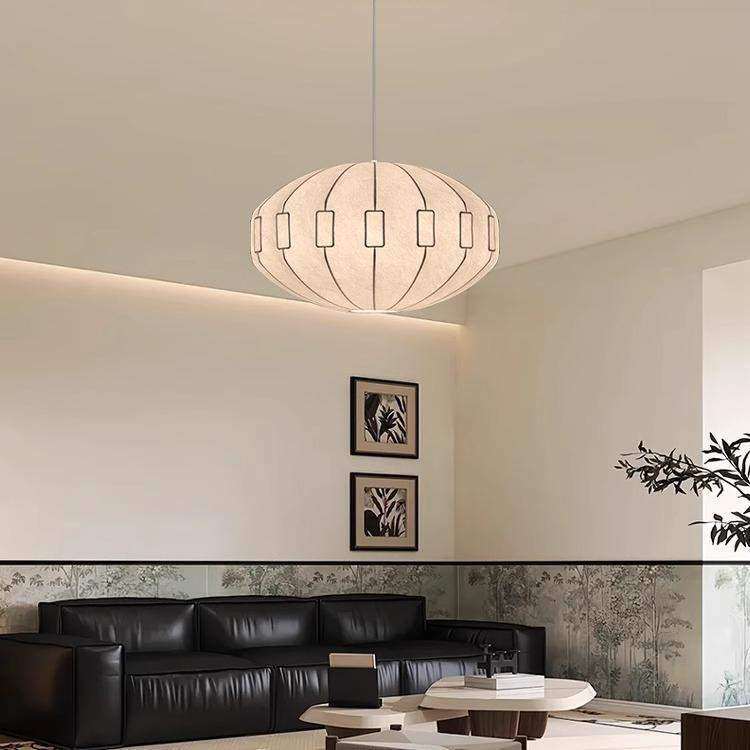 简约创意客厅日式厨房吧台侘寂风蚕丝吊灯设计师房间卧室餐厅吊灯,电子/电工,接线端子,淘宝优惠券,粉丝福利购,淘宝优惠卷