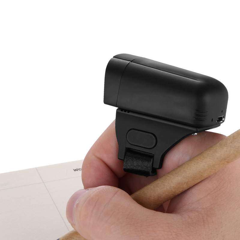 指环扫描枪入库便携无线蓝牙式条码二维码扫码枪可穿戴式秒帐扫描