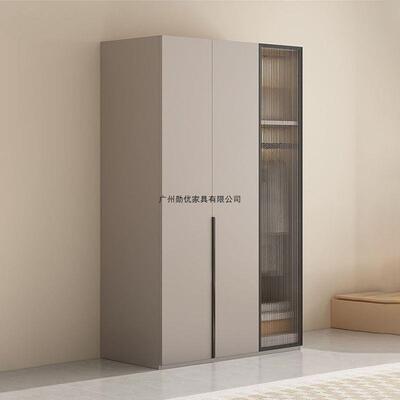 衣柜室家用实XXV木质经衣济用型出租房可小卧户型免安装收纳大橱