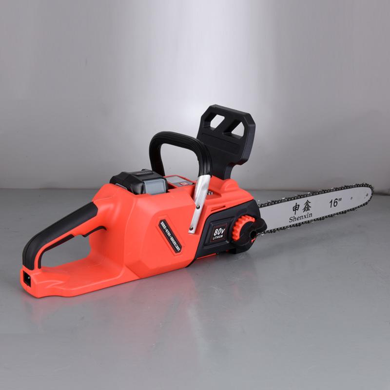 户手持式外自动新泵油砍树伐锯款80V木16寸无刷16寸无刷高速锂电