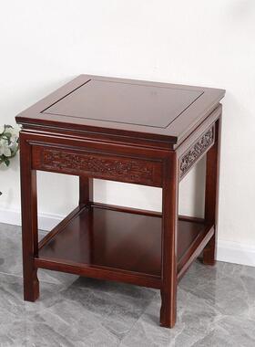 小茶几鱼缸奇石桌盆景发话架新中式实木角几边几沙架边几54654654