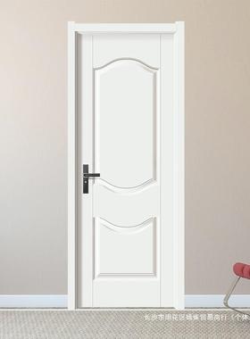 白色现货免漆卧686门家用生态门门门室内门工室程出租实木套装门
