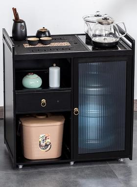 茶阳壶台小台茶桌椅组合移动茶烧水一体家用水柜非实木QGH茶车茶