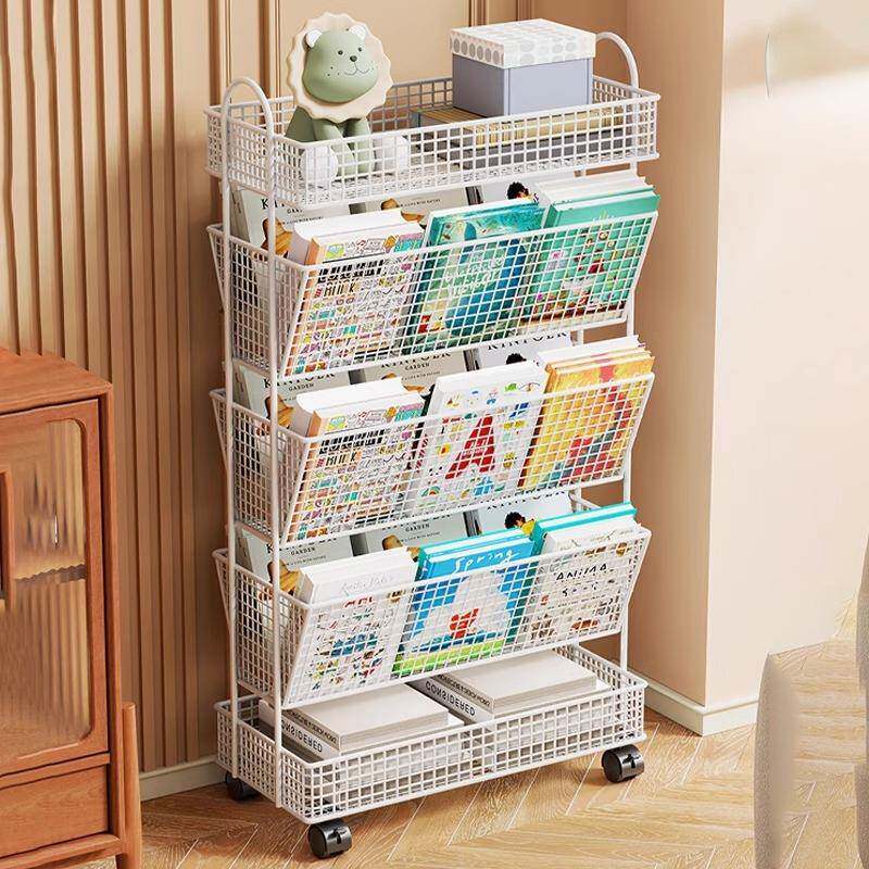 下书本桌收纳箱滑LRH轮书箱学生教室用装书纳箱子桌带边轮可移动