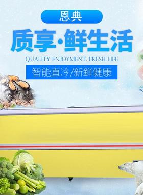 欧柜式BHL冷卧式大容冷冻冷藏柜保鲜展柜示柜商用岛柜雪糕量冰柜