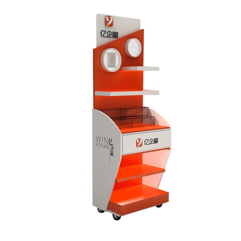 立告式雪弗板展示架示纸尿裤陈列广P展货架超市VC陈列架板展示货