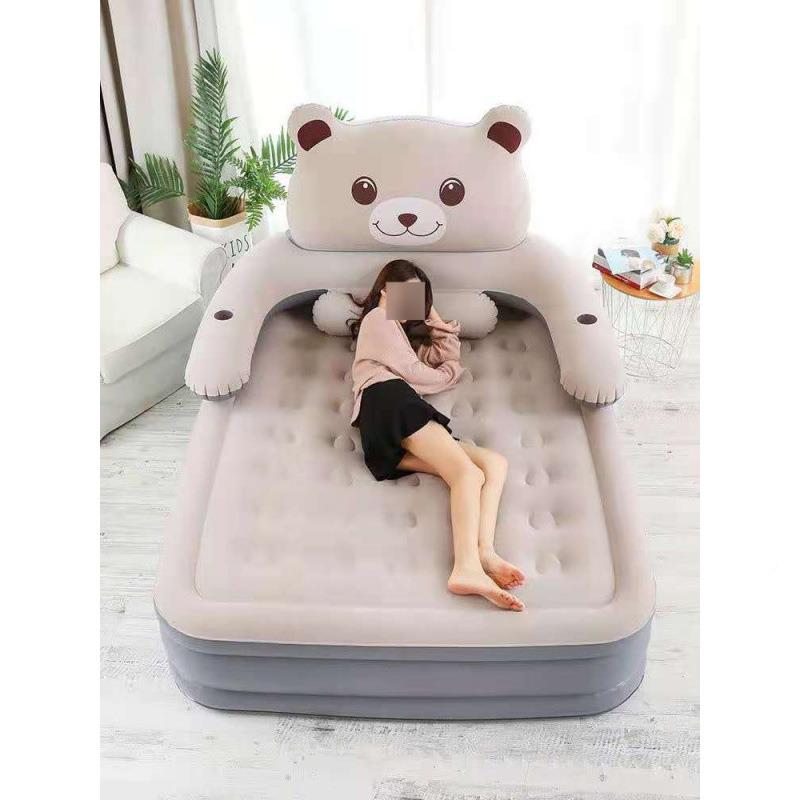 充露气床垫双人床加高家用加厚折叠垫充便气床单人营携气床HAN打